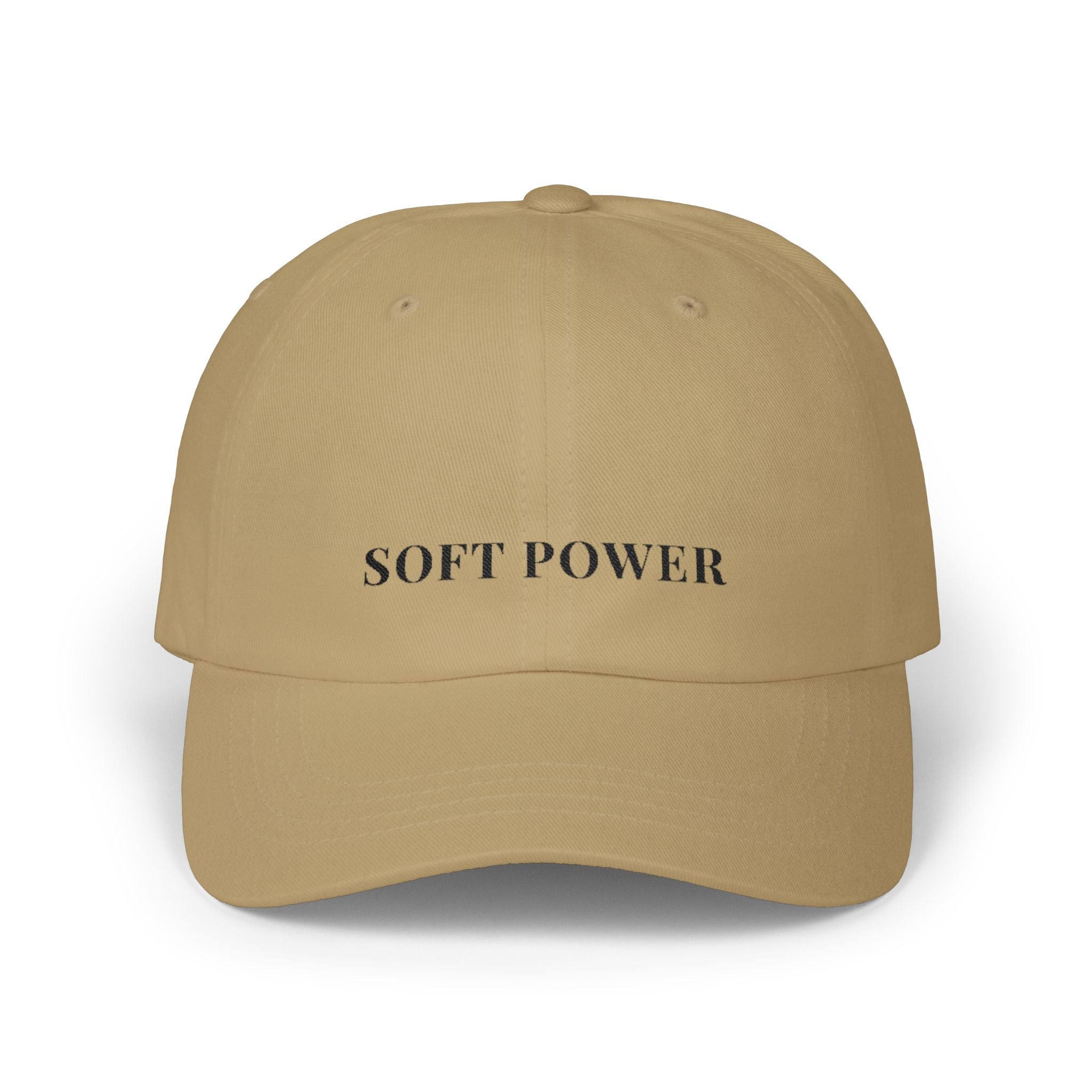 Soft Power Cap – Minimalist Embroidered Hat