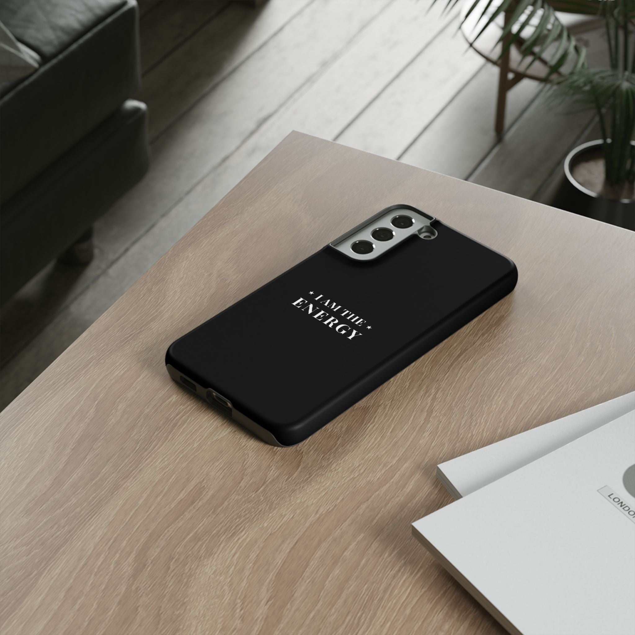 I Am The Energy Case – Minimal Aesthetic