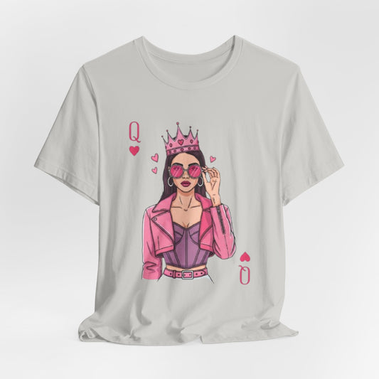Queen Energy Tee | Modern Coquette Vibe T-Shirt for Confident Women