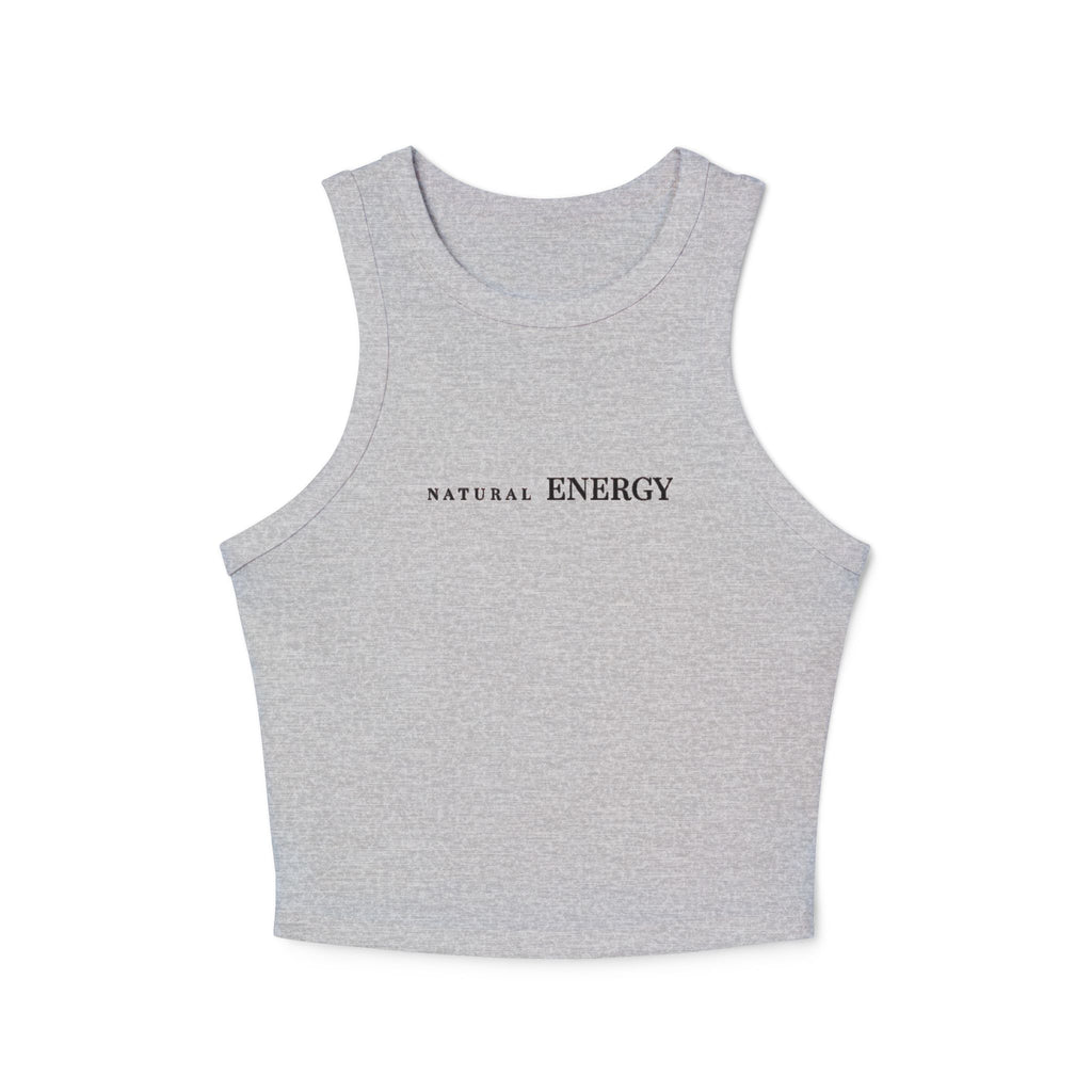 Natural Energy Tank – Minimal Ribbed Top