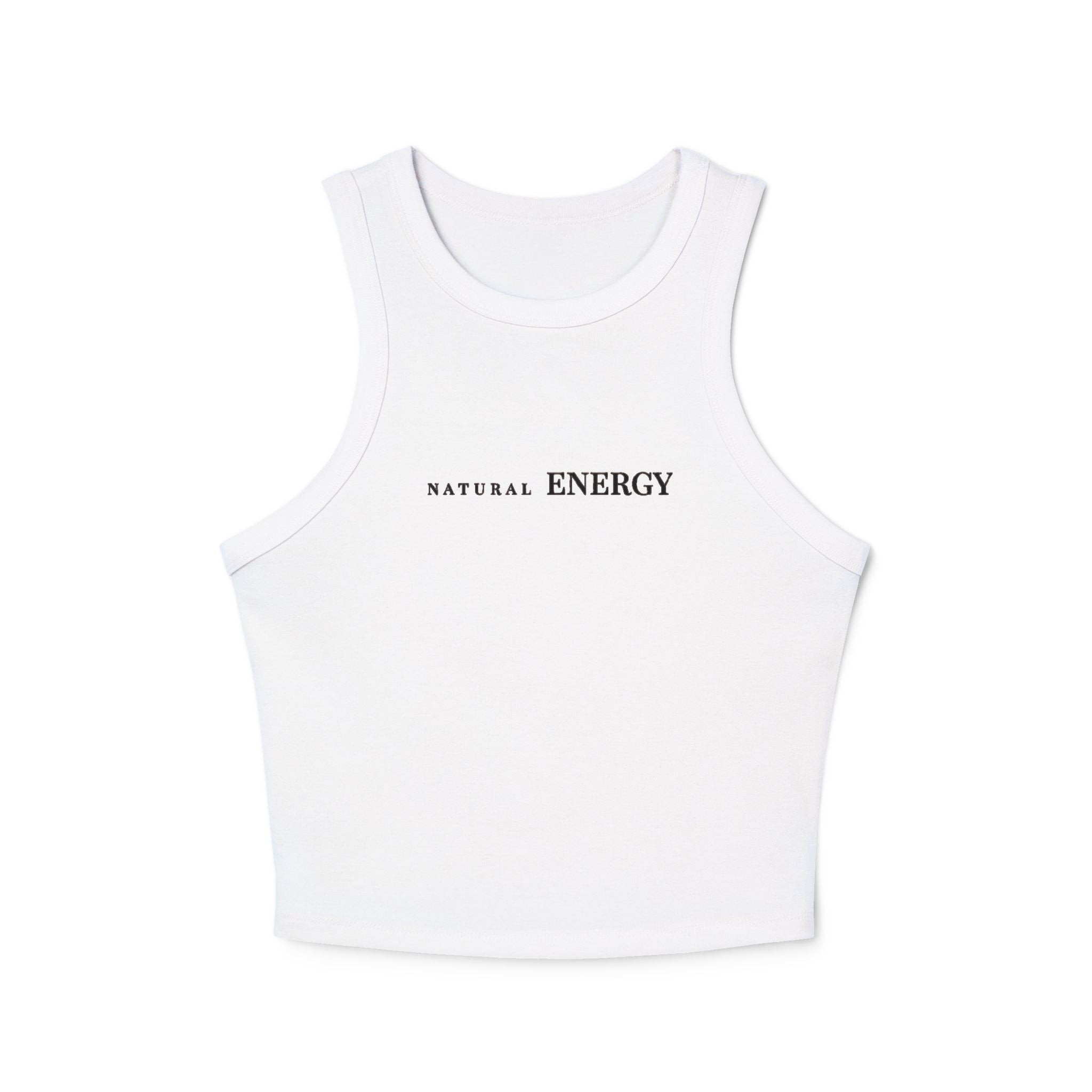 Natural Energy Tank – Minimal Ribbed Top