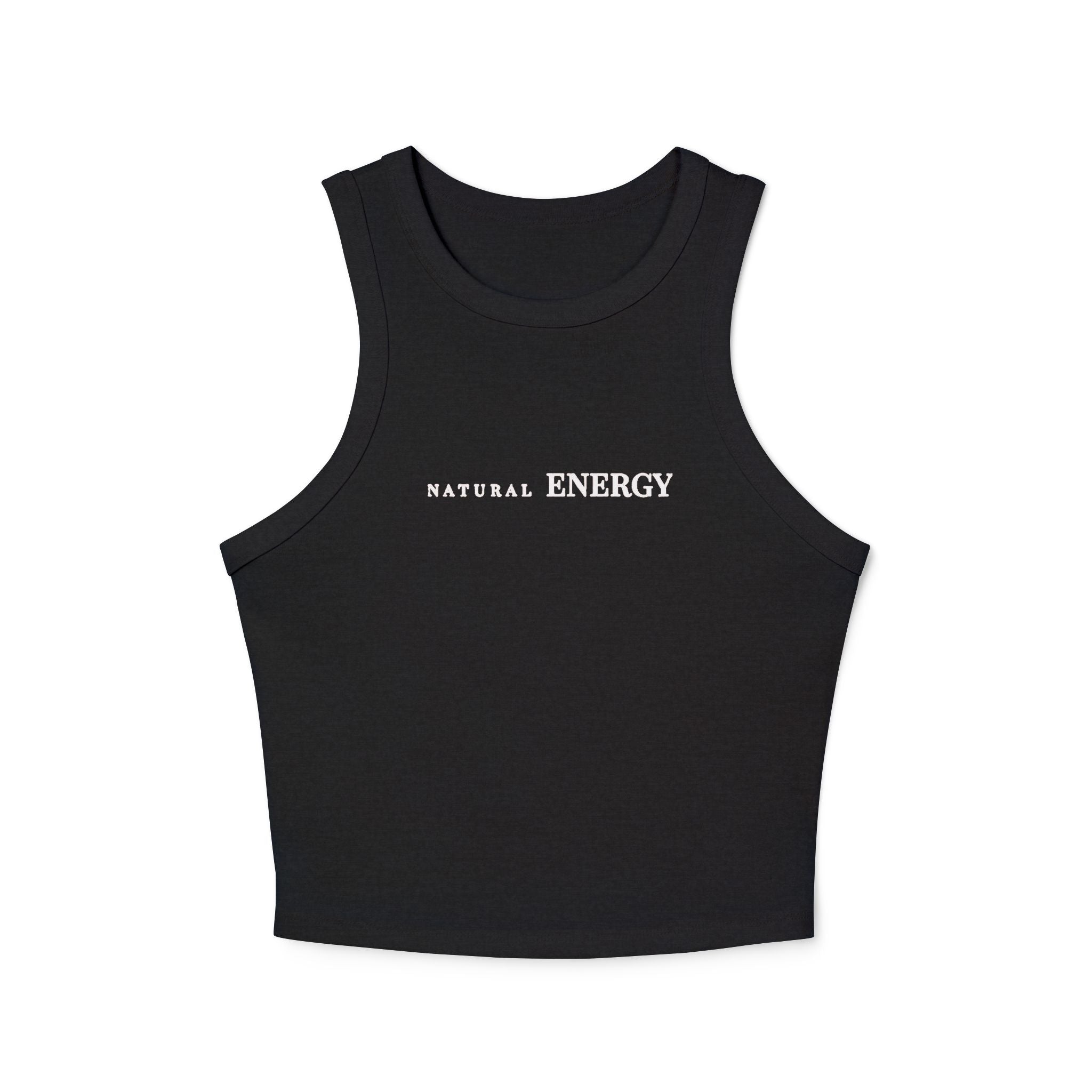 Natural Energy Tank – Minimal Ribbed Top