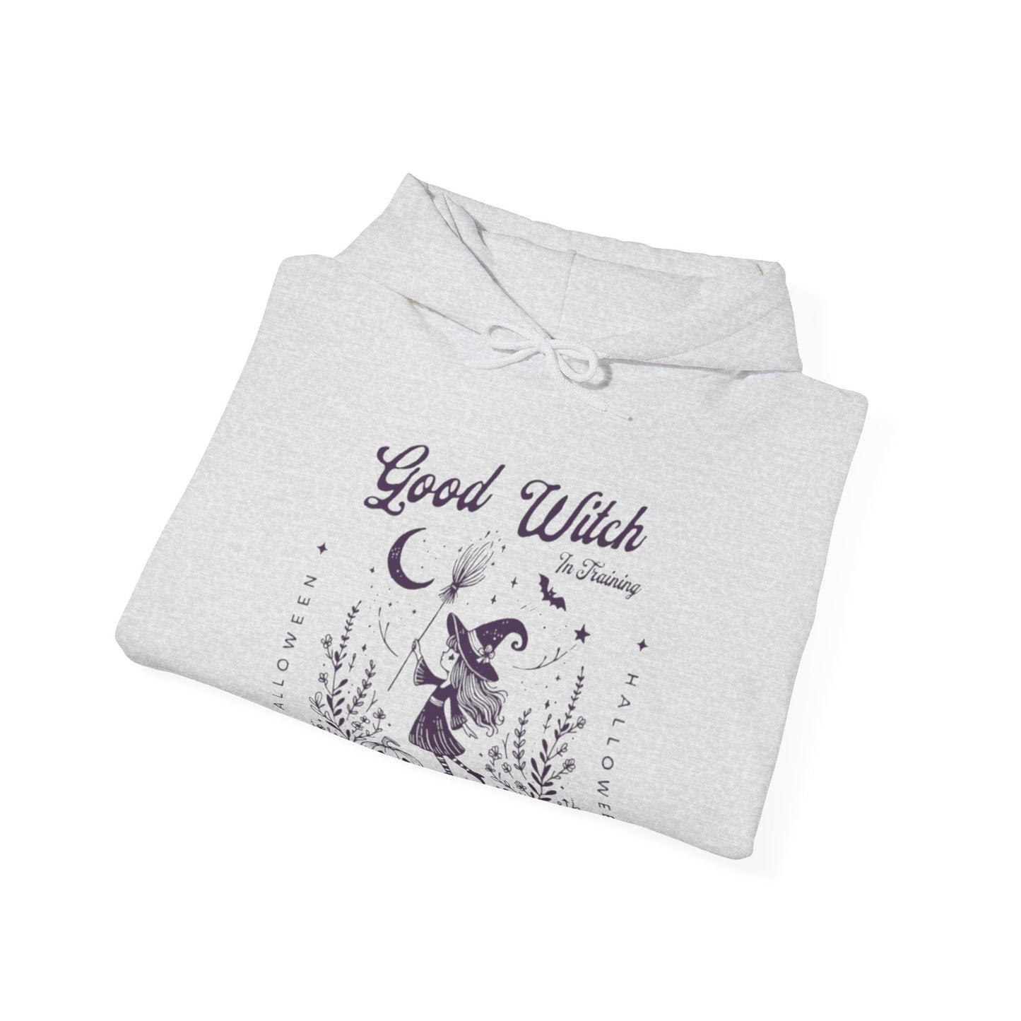 Good Witch in Training Hoodie – Cute Halloween Witch Sweatshirt for Women