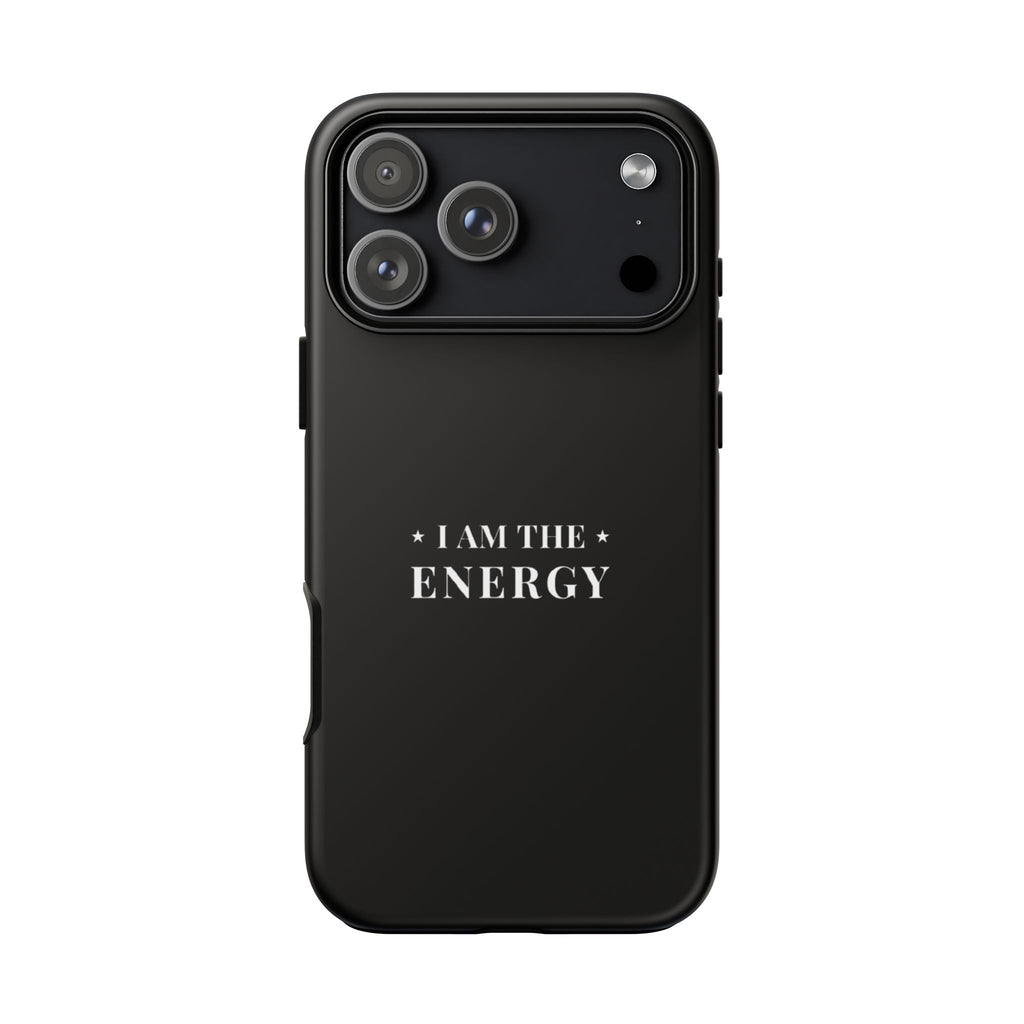 I Am The Energy Case – Minimal Aesthetic
